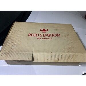 Mid-century stainless steel chafing set  Reed And Barton Japan New In Box